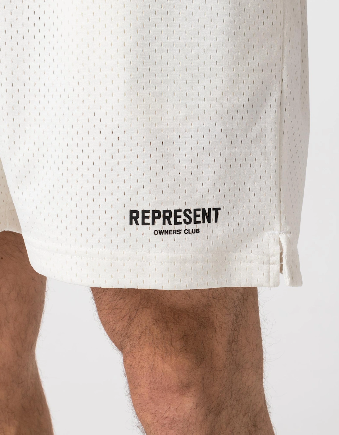 Relaxed Fit Owners Club Mesh Shorts
