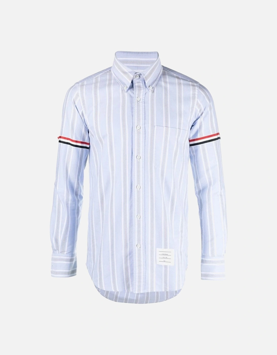 Armband Stripe Oxford Shirt Blue, 6 of 5