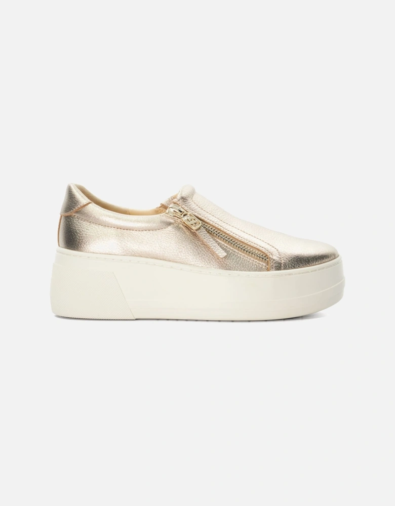 Ladies Episodic - Zip Detail Flatform Trainers