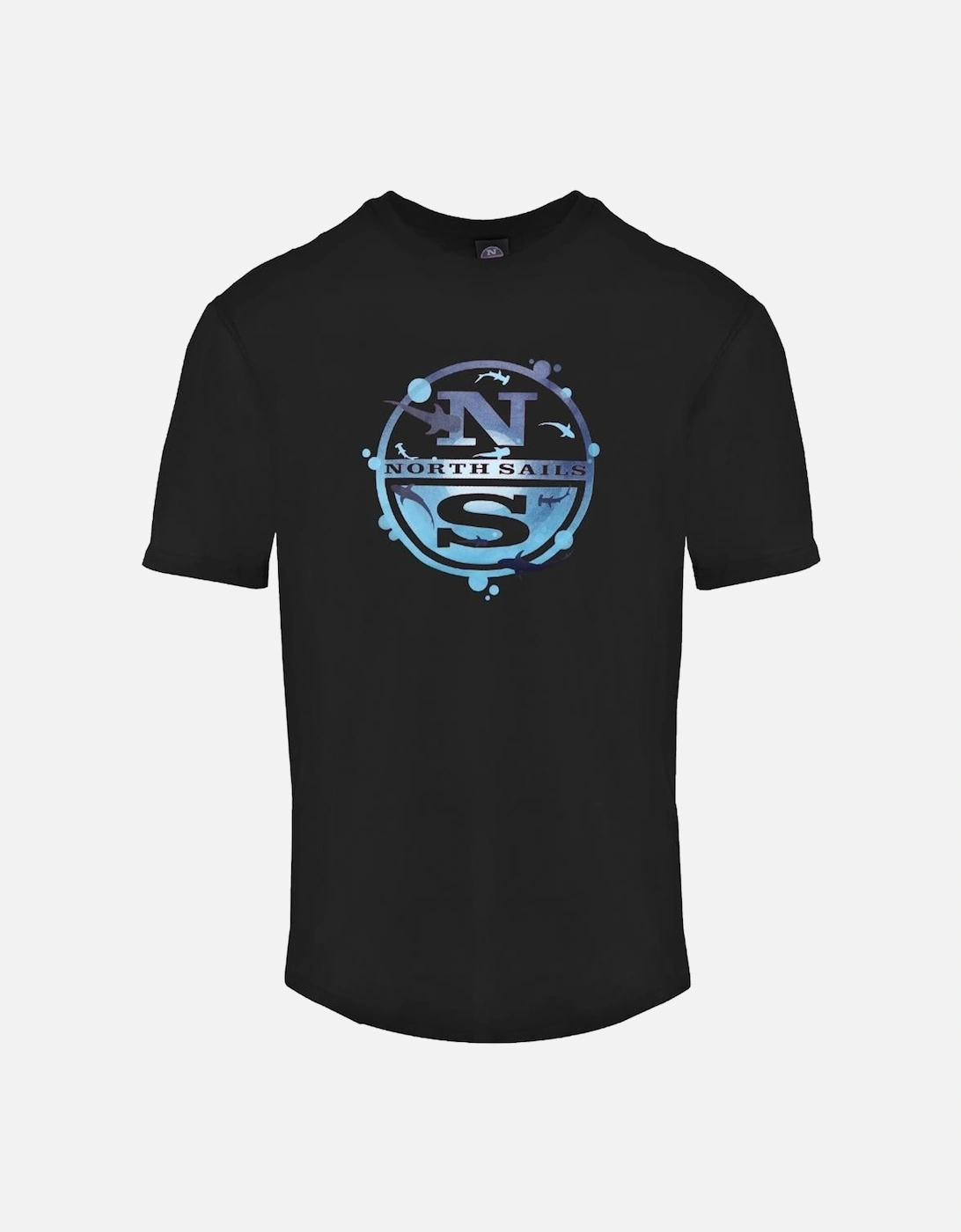 Sea Logo Black T-Shirt, 3 of 2