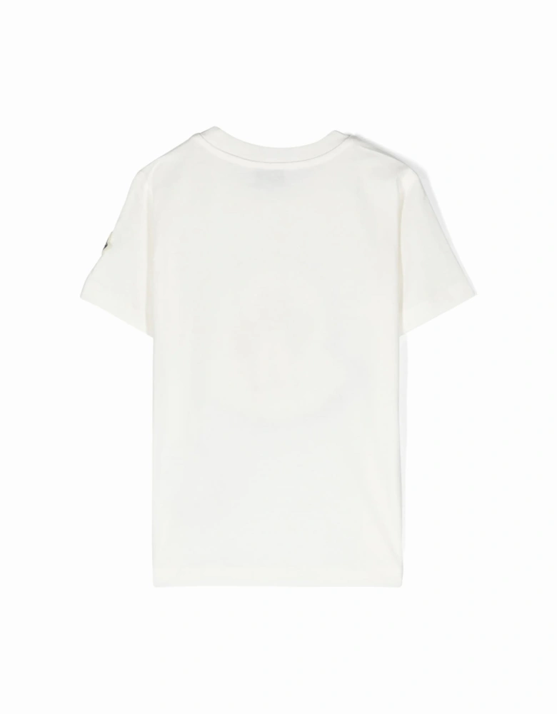 Pixel Bell Logo T-shirt White
