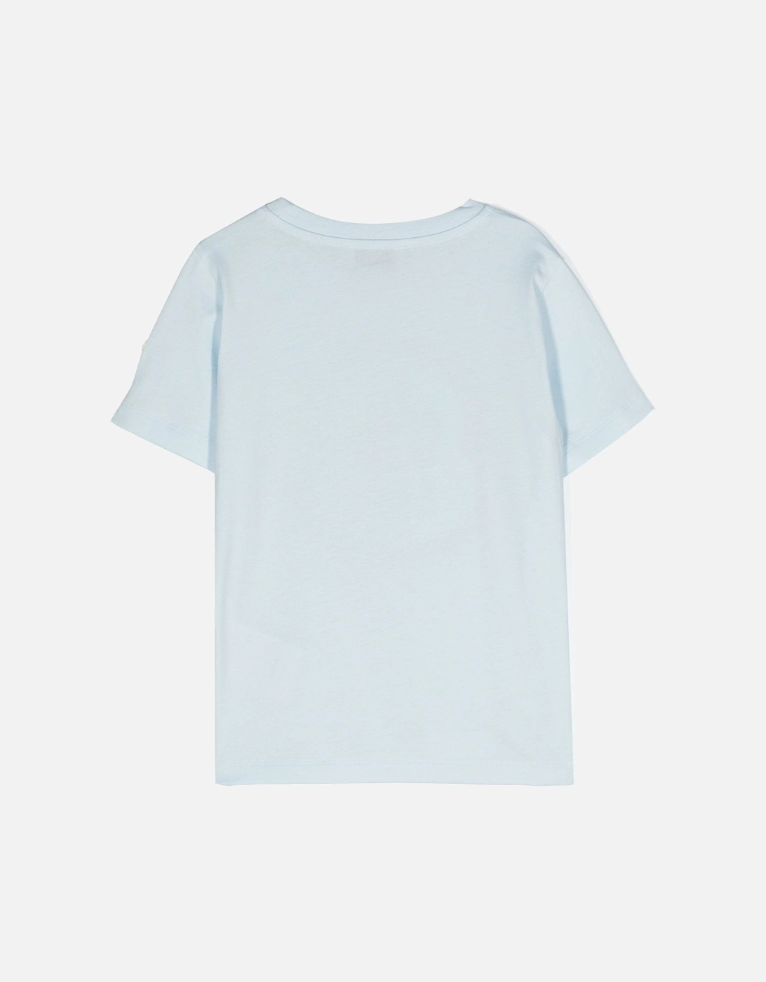 Pixel Bell Logo T-shirt Blue