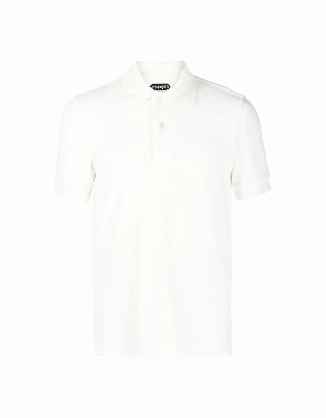 Towelling SS Polo Shirt White, 6 of 5
