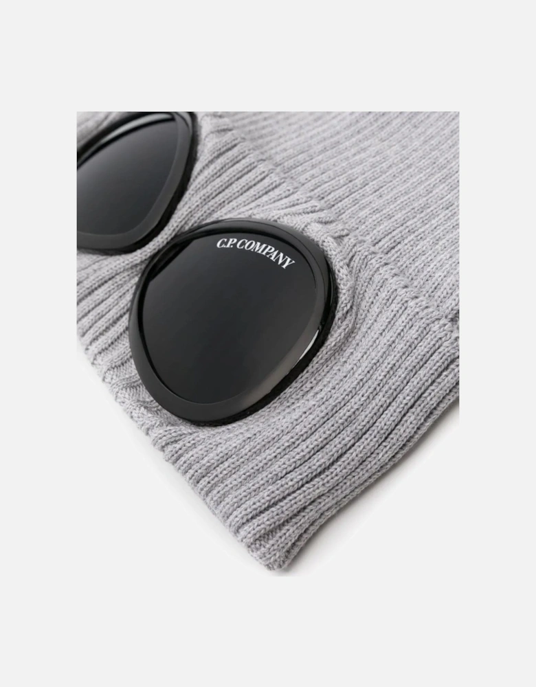 Cotton Goggle Beanie Grey