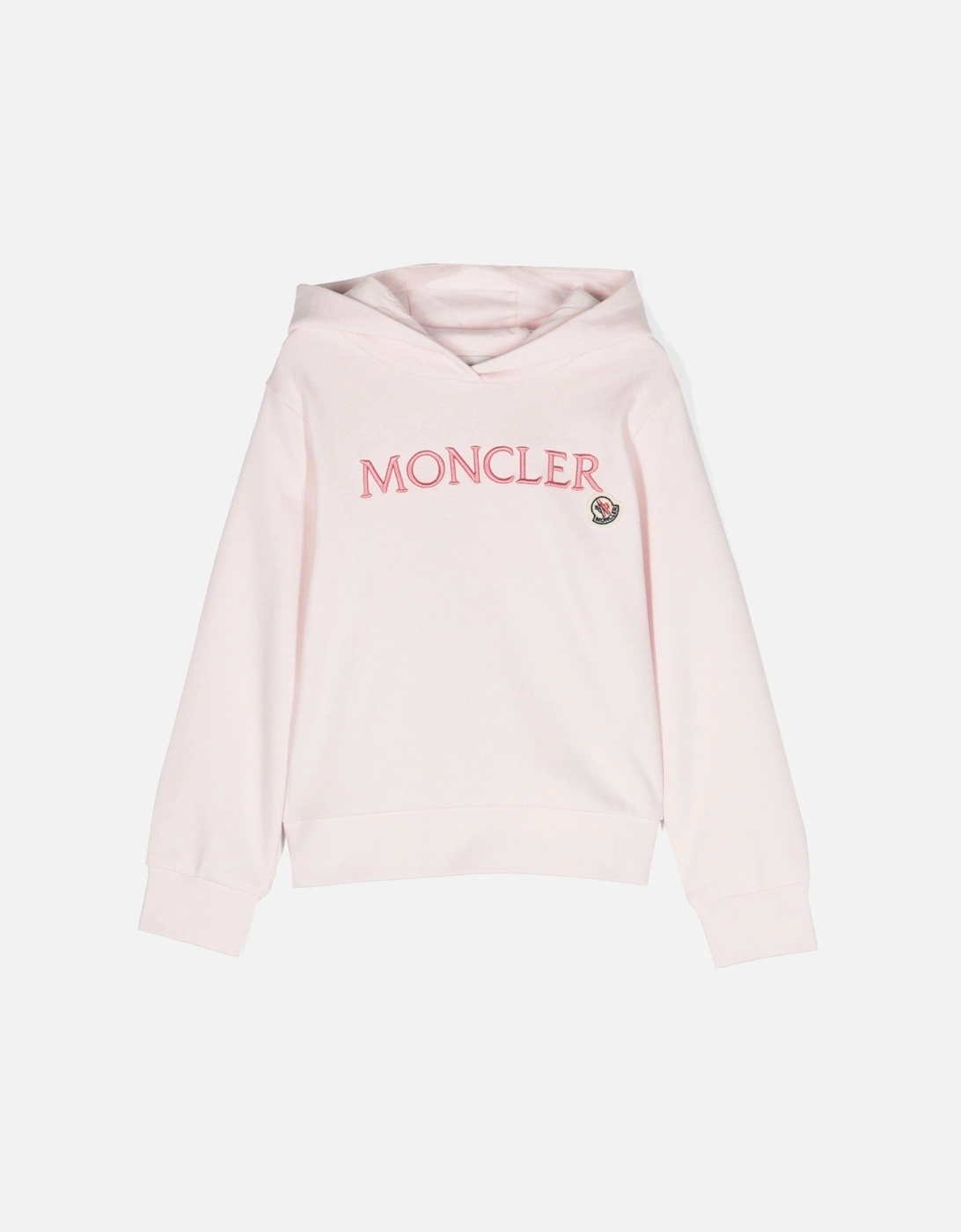 Kids Pullover Logo Hooded Top Pink, 4 of 3