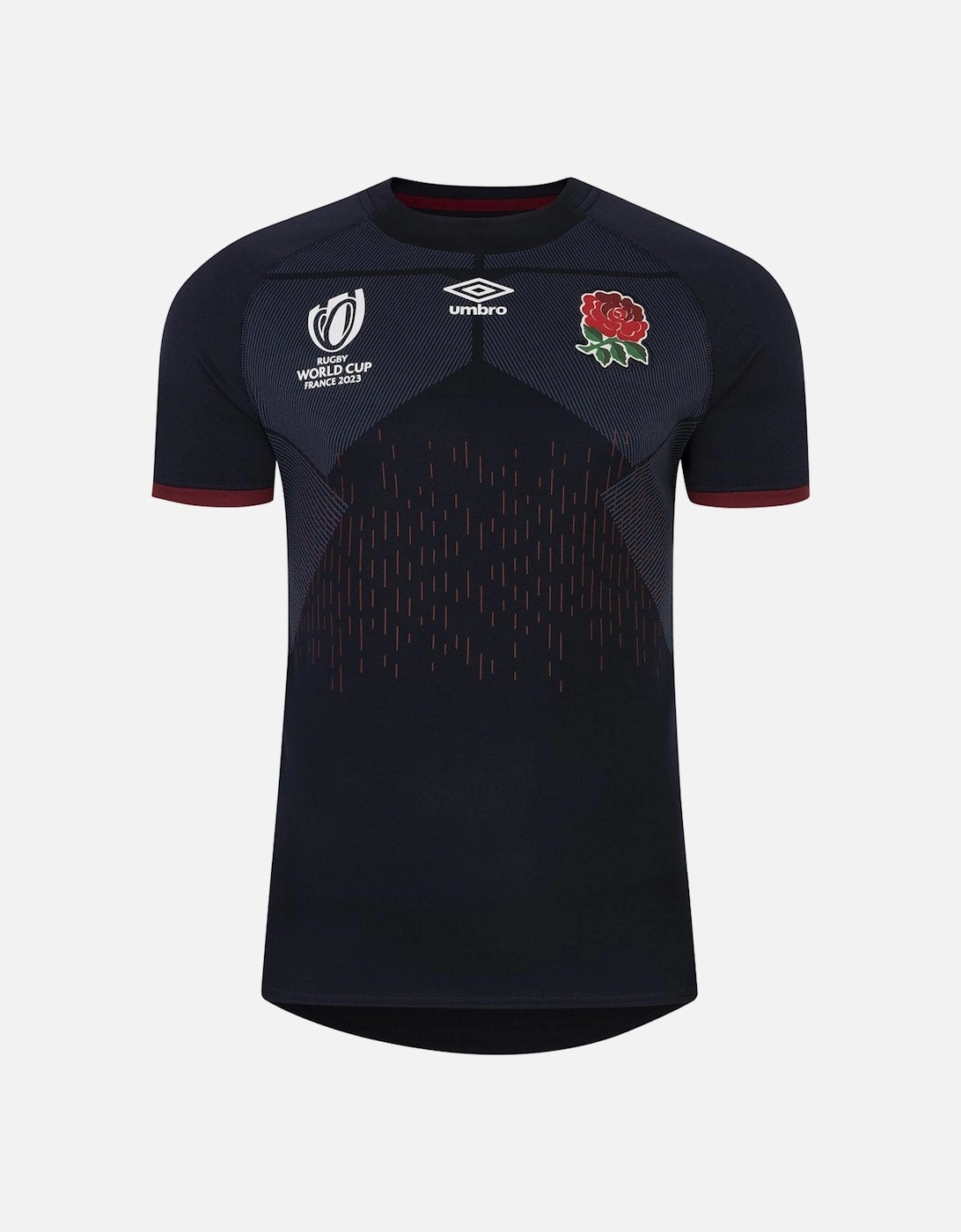 Childrens/Kids World Cup 23/24 England Rugby Replica Alternative Jersey, 3 of 2