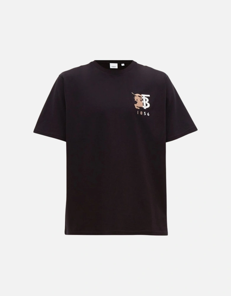 1856 Logo Black T Shirt