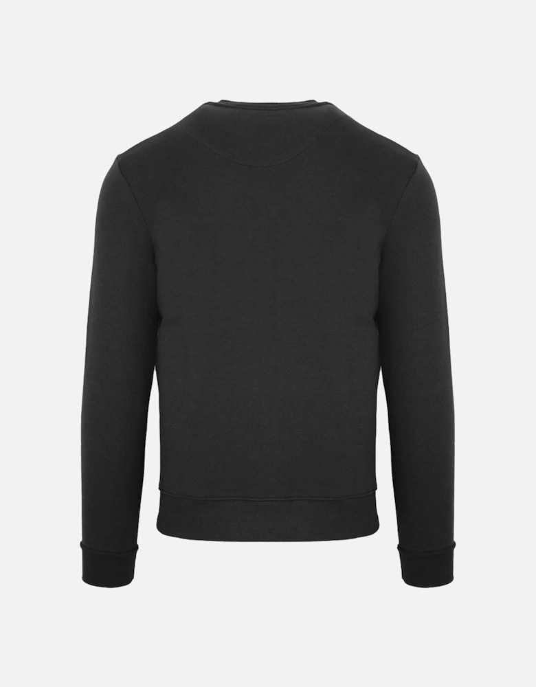 Aldis Chest Logo Black Sweatshirt