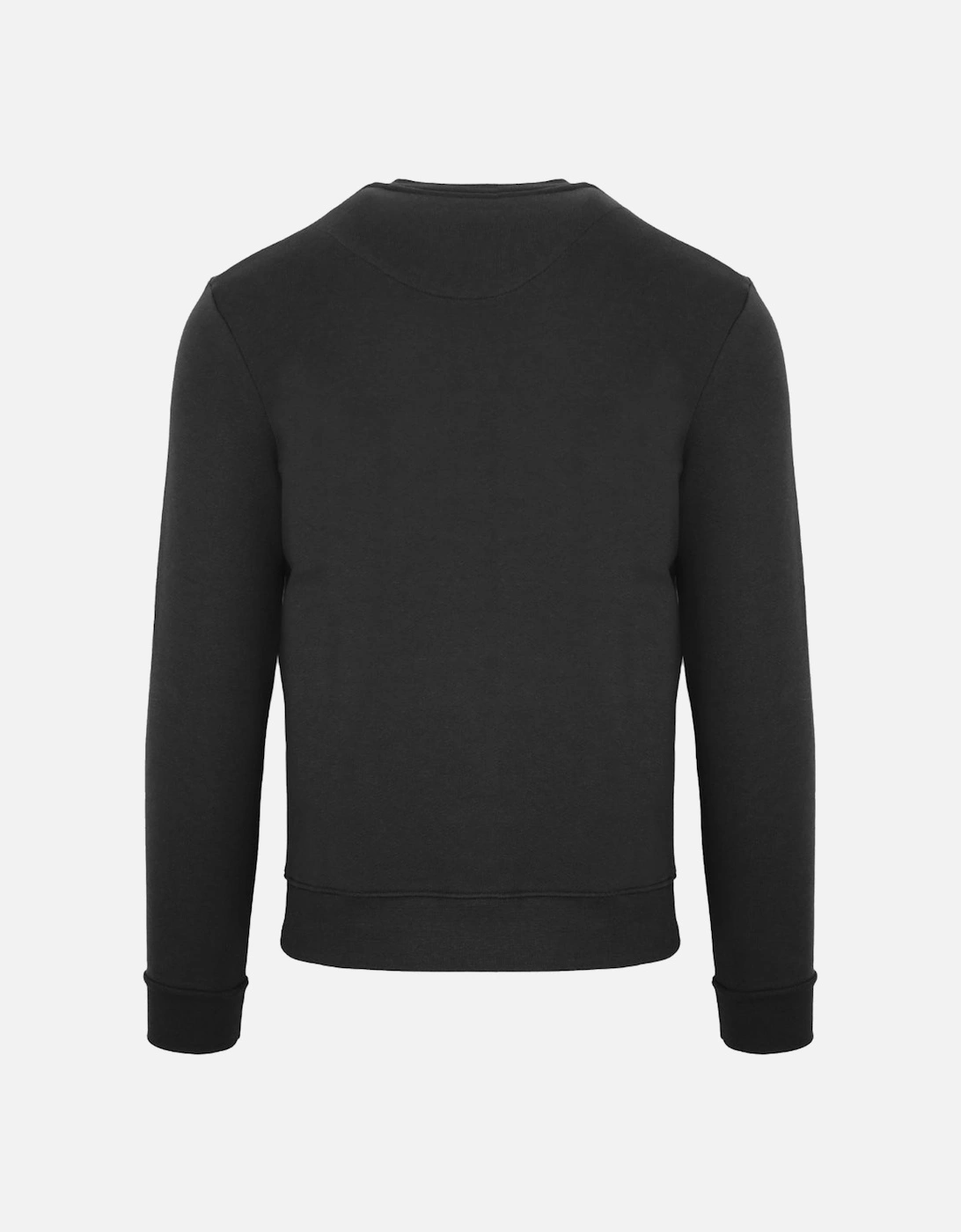 Aldis Chest Logo Black Sweatshirt