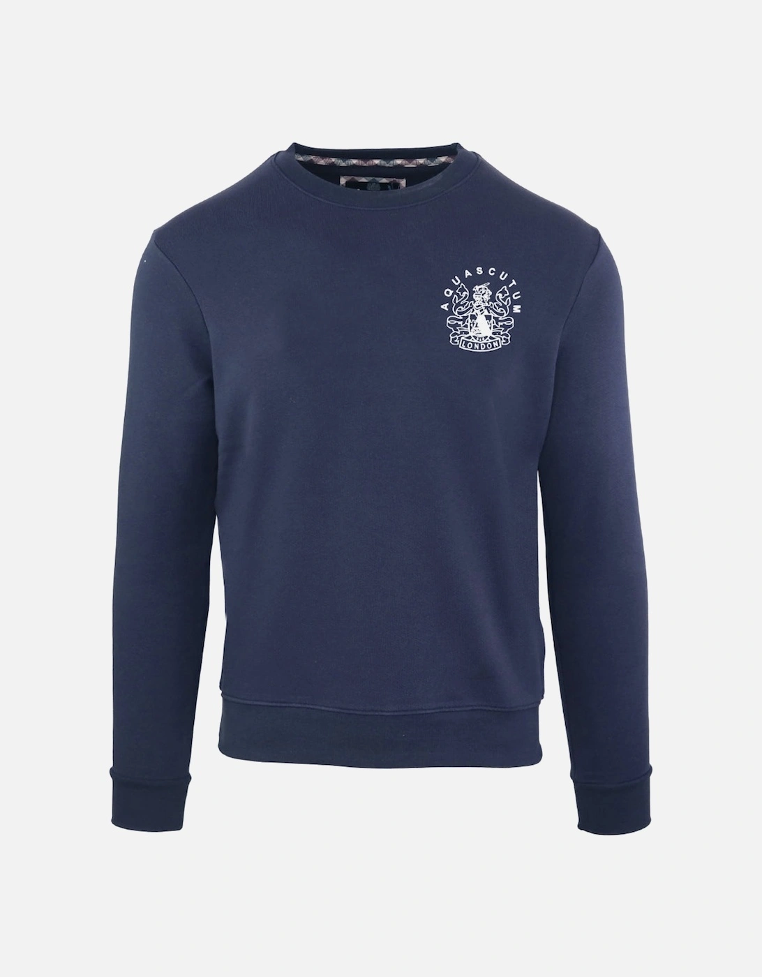 Aldis Chest Logo Navy Sweatshirt, 3 of 2