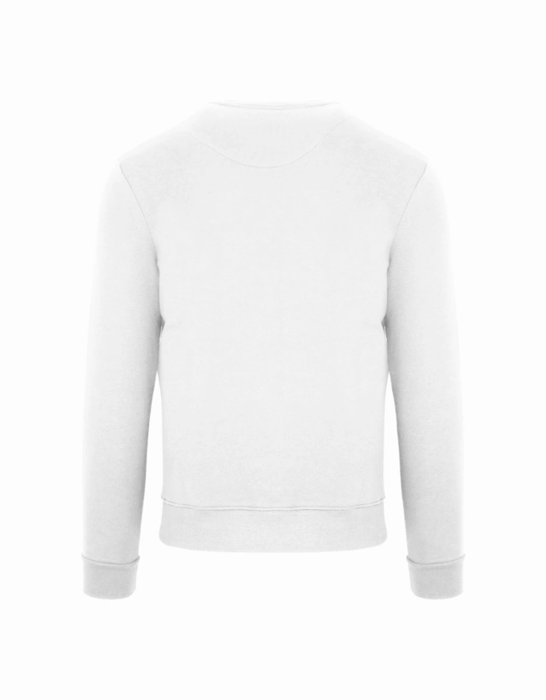 Aldis Chest Logo White Sweatshirt