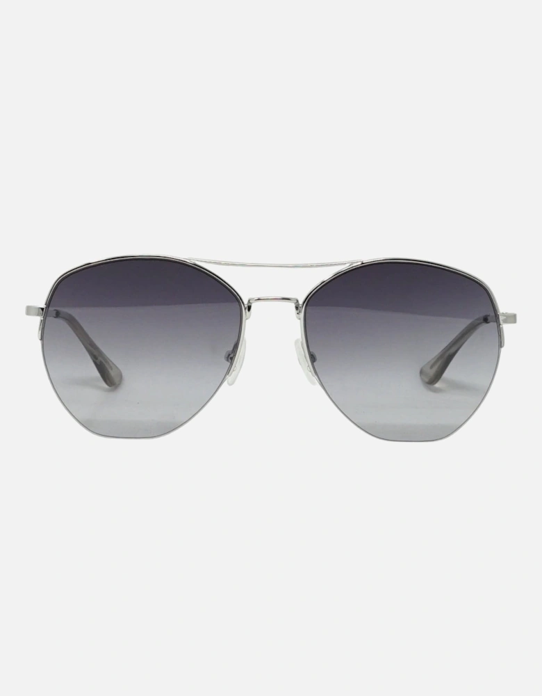 CK20121S 045 Silver Sunglasses