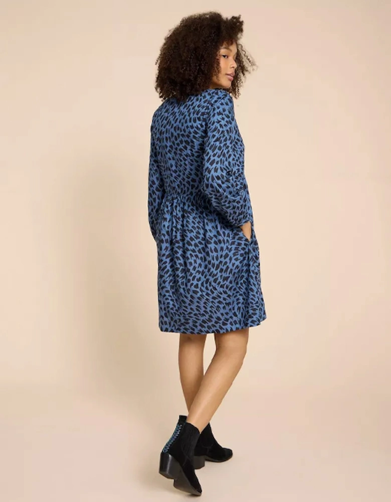 Women's Penelope Eco Vero Dress Blue Print