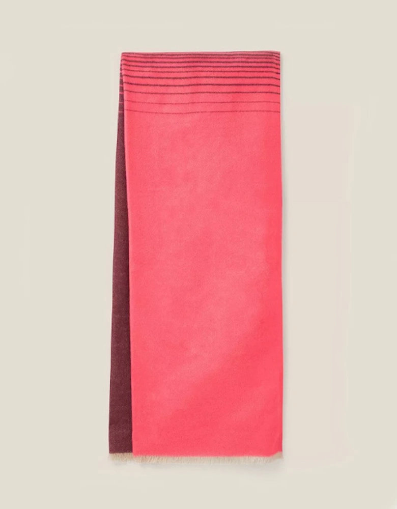 Selma Midweight Scarf Bright Pink -One Size