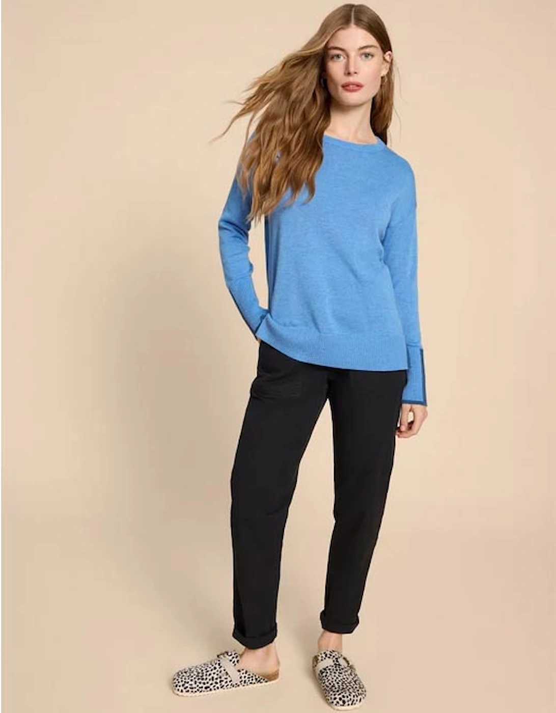 Women's Olive Jumper Chambray Blue