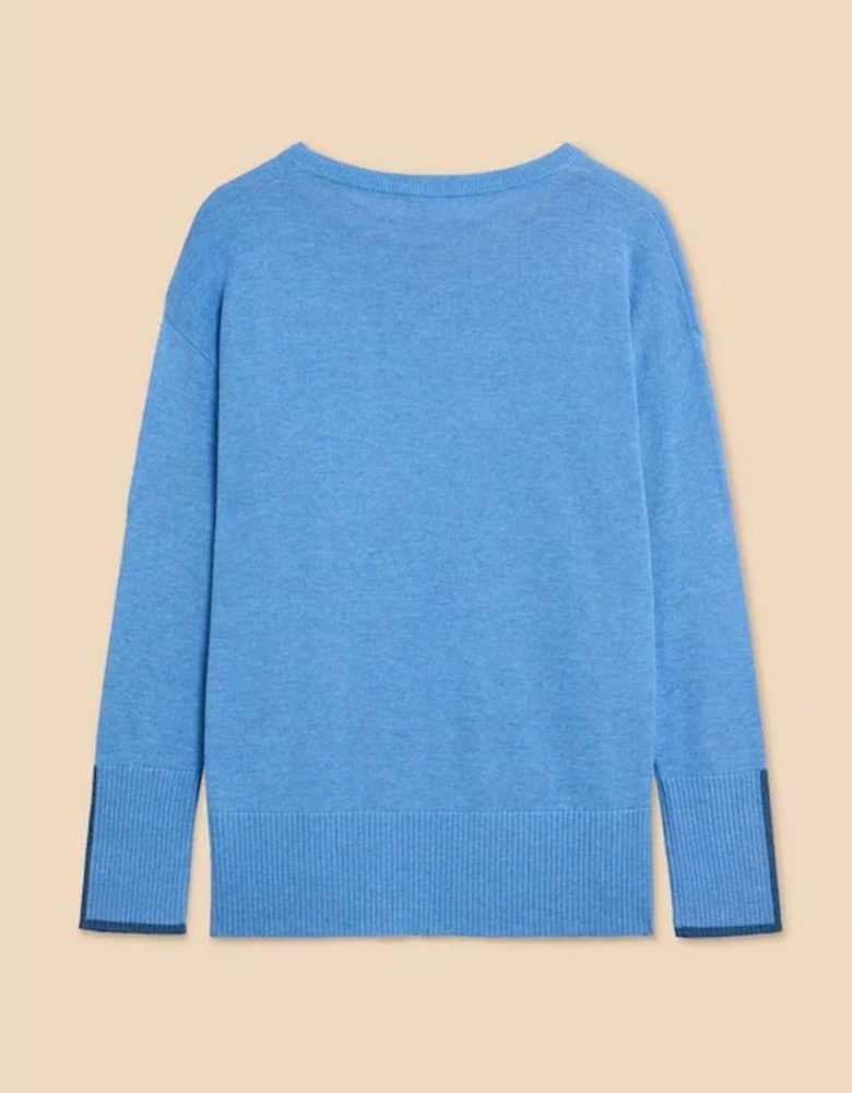 Women's Olive Jumper Chambray Blue
