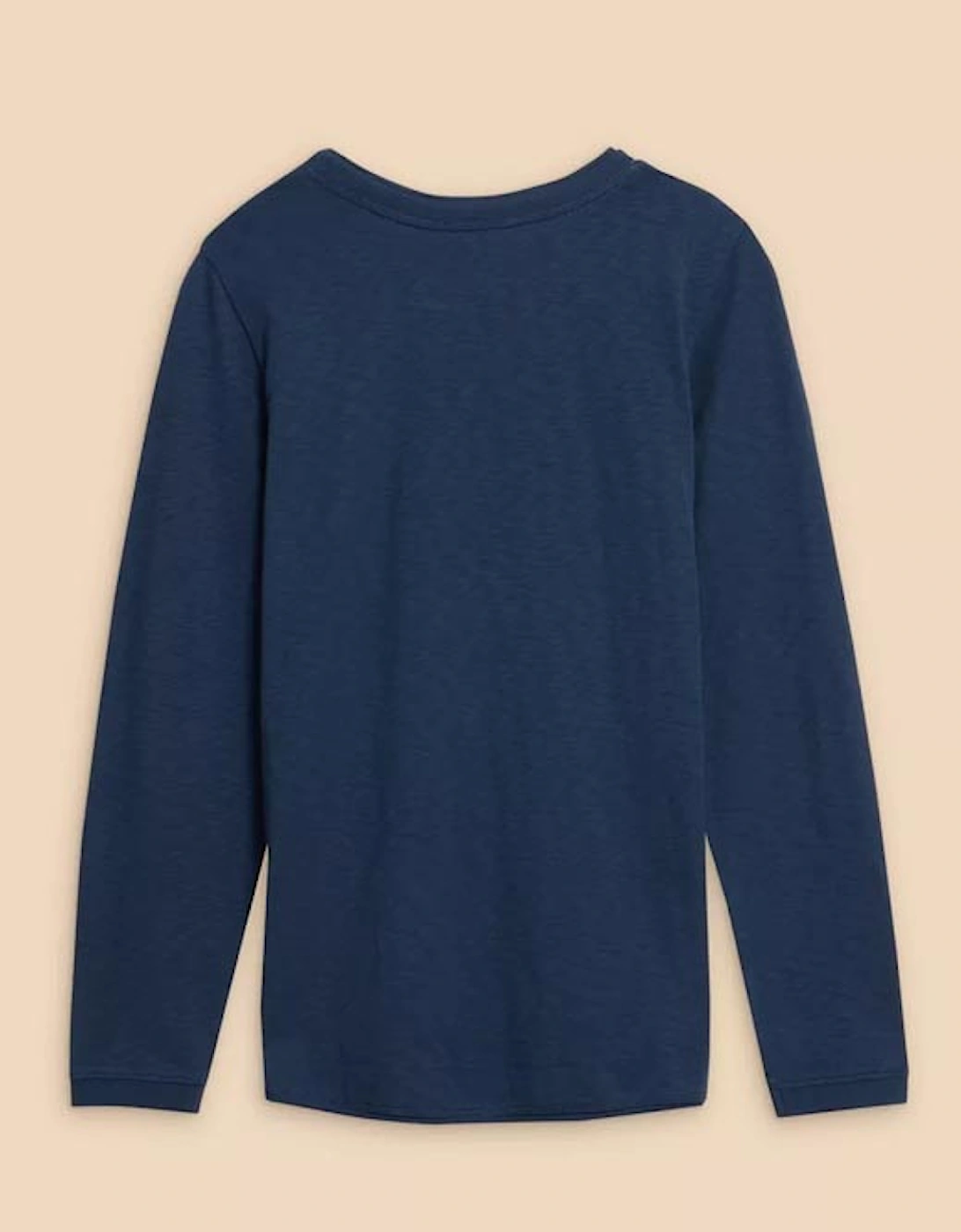 Women's Clara Long Sleeve Tee Dark Navy