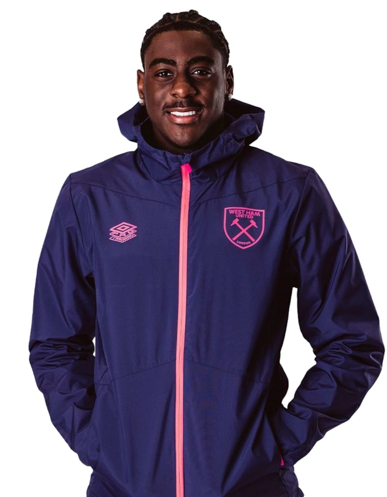 Mens 23/24 West Ham United FC Showerproof Jacket