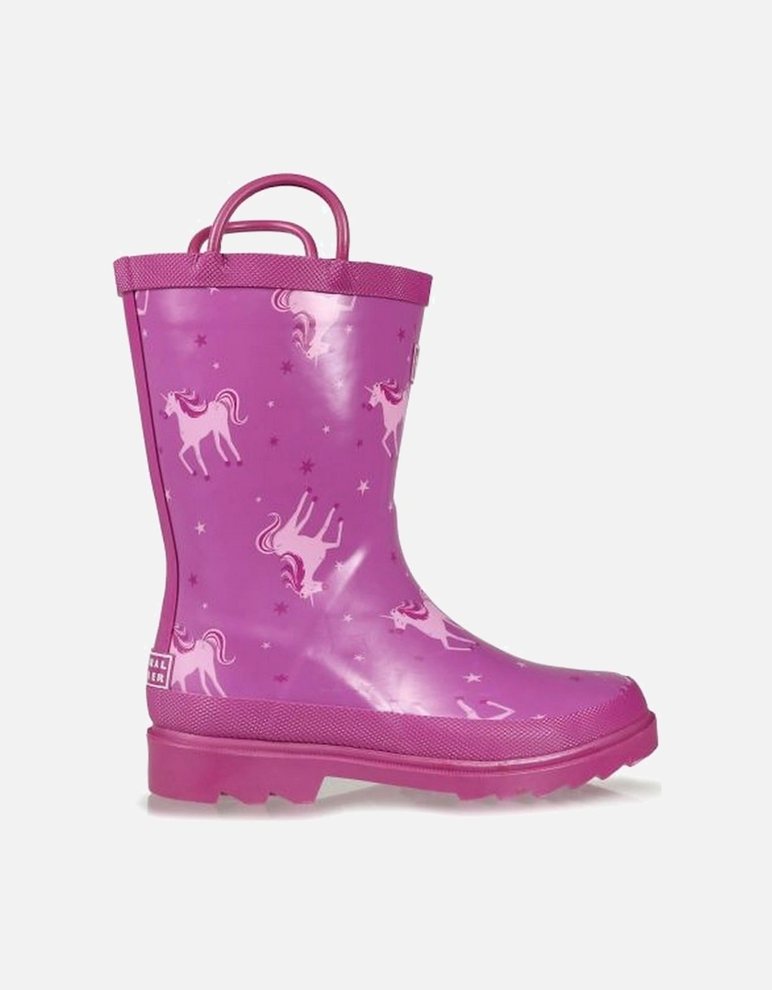 Great Outdoors Childrens/Kids Minnow Patterned Wellington Boots