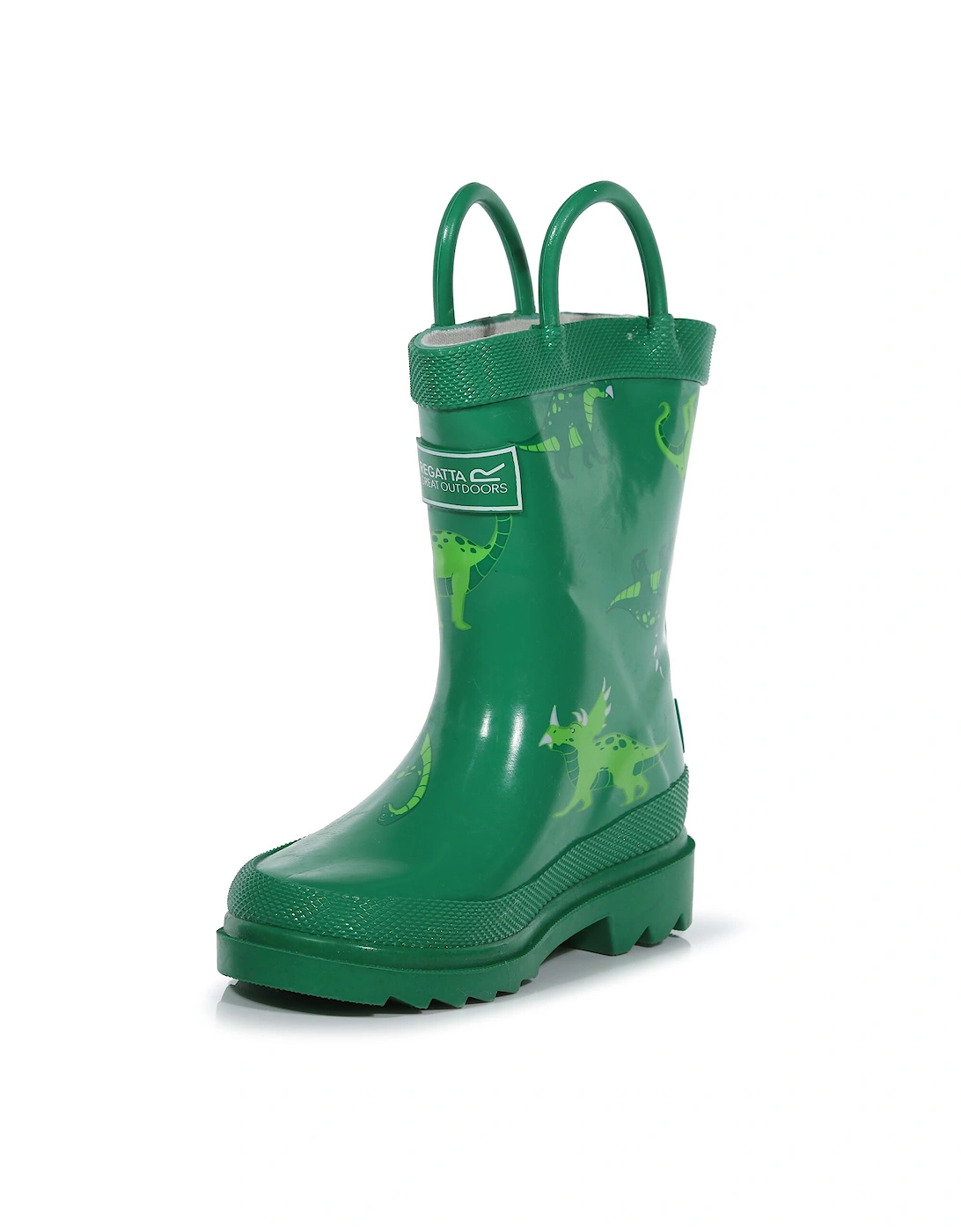 Great Outdoors Childrens/Kids Minnow Patterned Wellington Boots