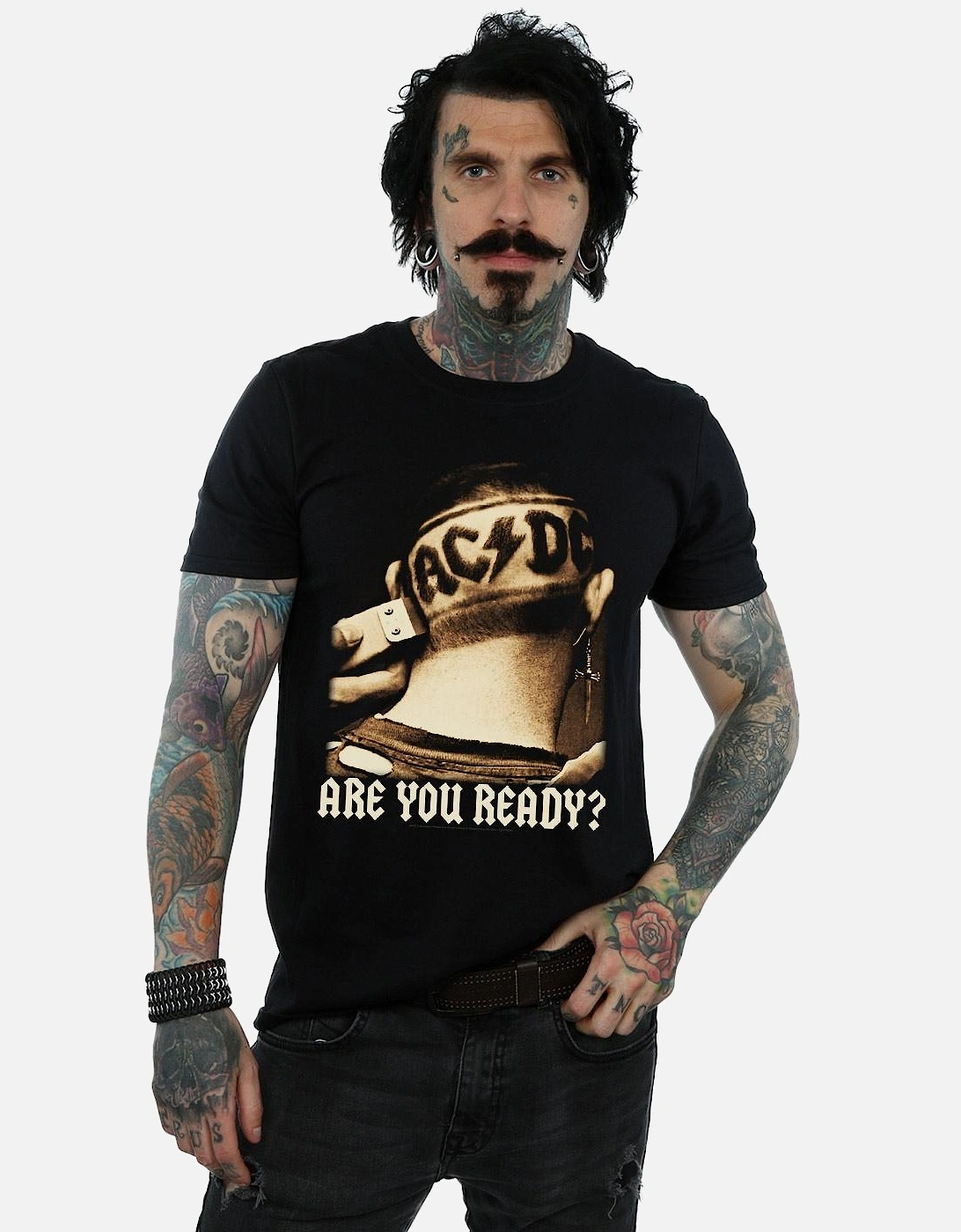 Mens Are You Ready Hair Shave T-Shirt