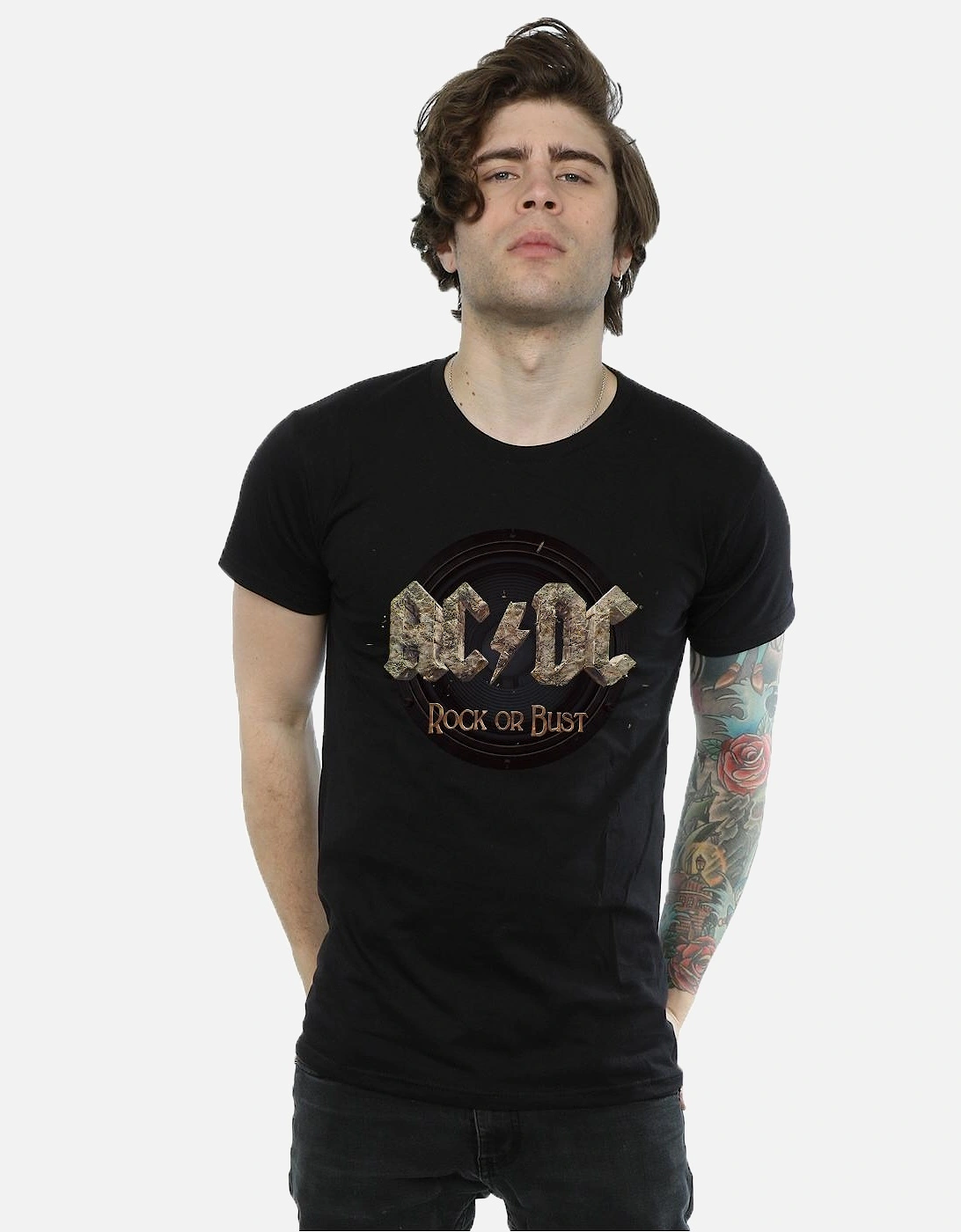 Mens Rock Or Bust T-Shirt
