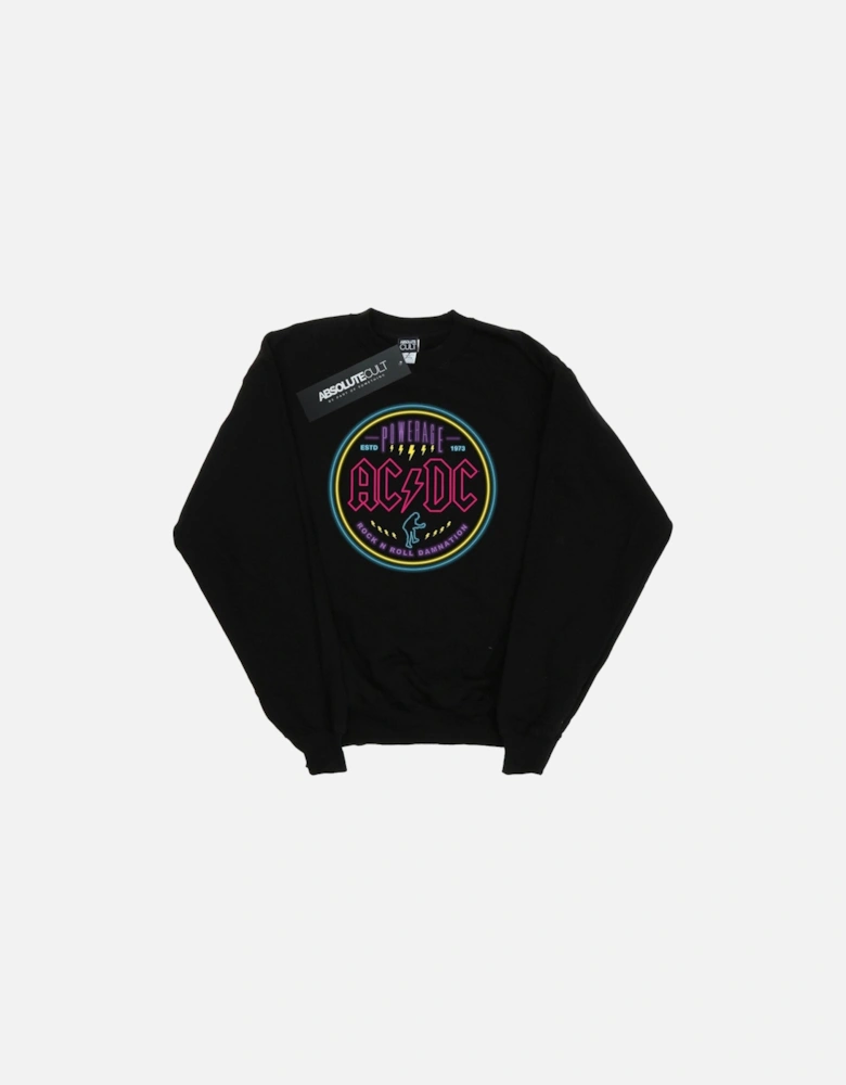Boys Circle Neon Sweatshirt
