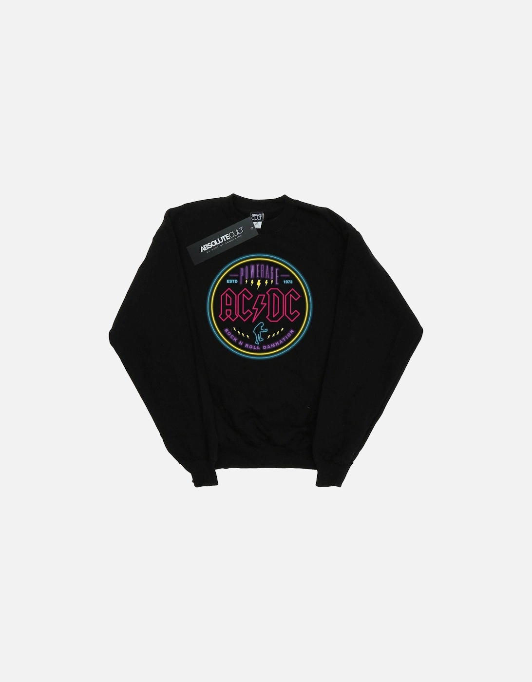 Boys Circle Neon Sweatshirt, 6 of 5