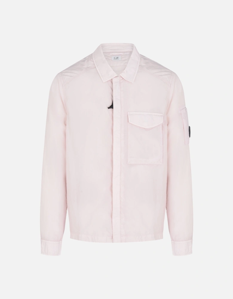 Chrome-R Pocket Overshirt Pink
