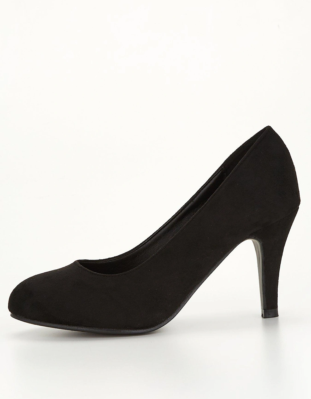 Extra Wide Fit Court Shoe - Black, 7 of 6