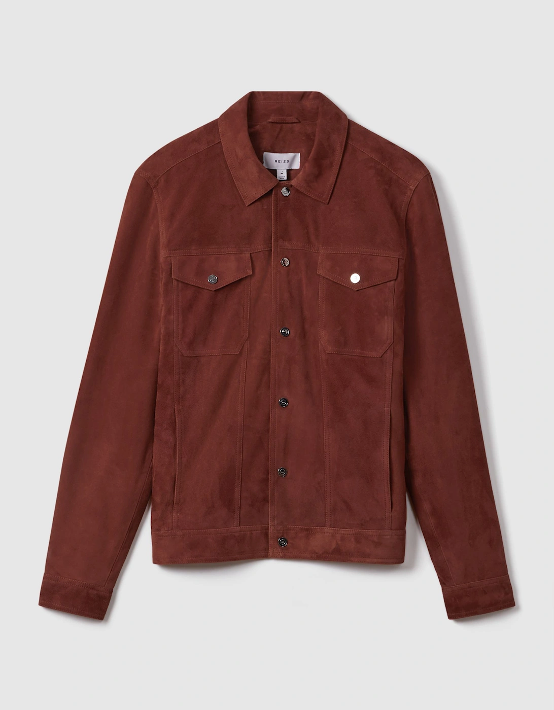 Suede Twin Pocket Overshirt, 2 of 1