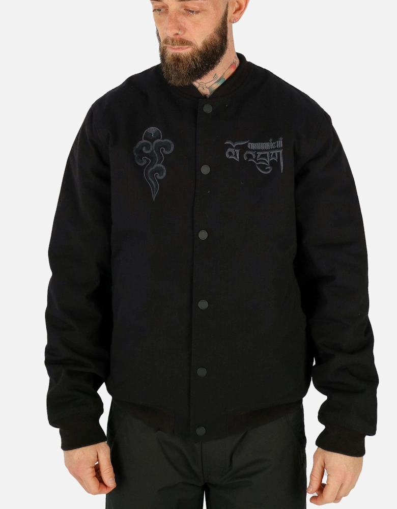 Dragon Tour Embroidered Cordura Black Jacket
