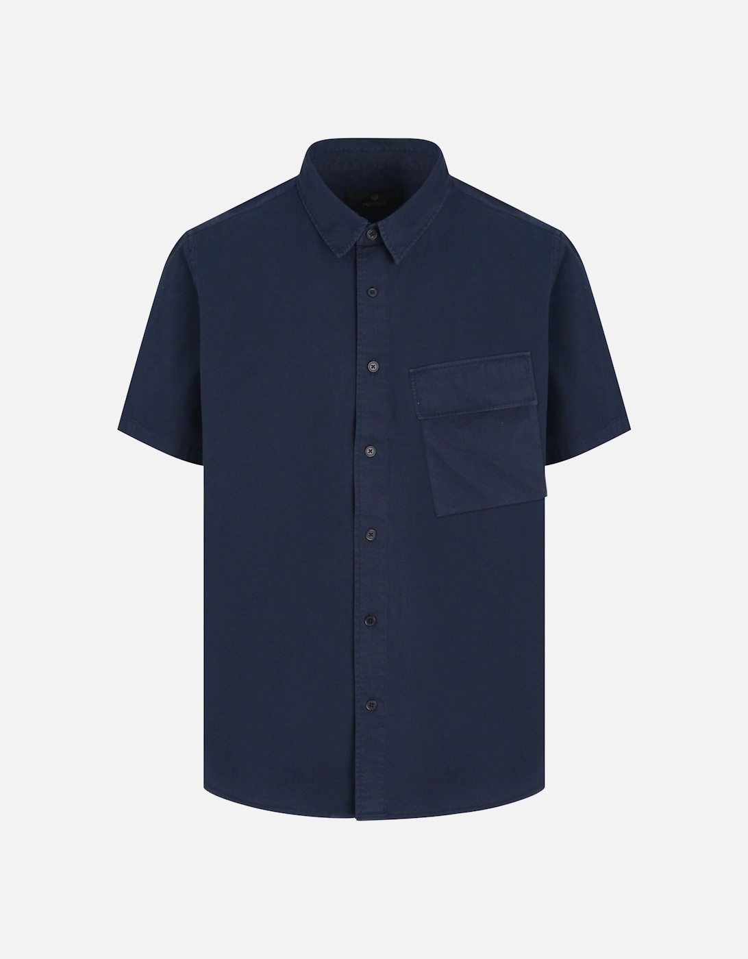 Scale Short Sleeve Shirt Navy, 5 of 4