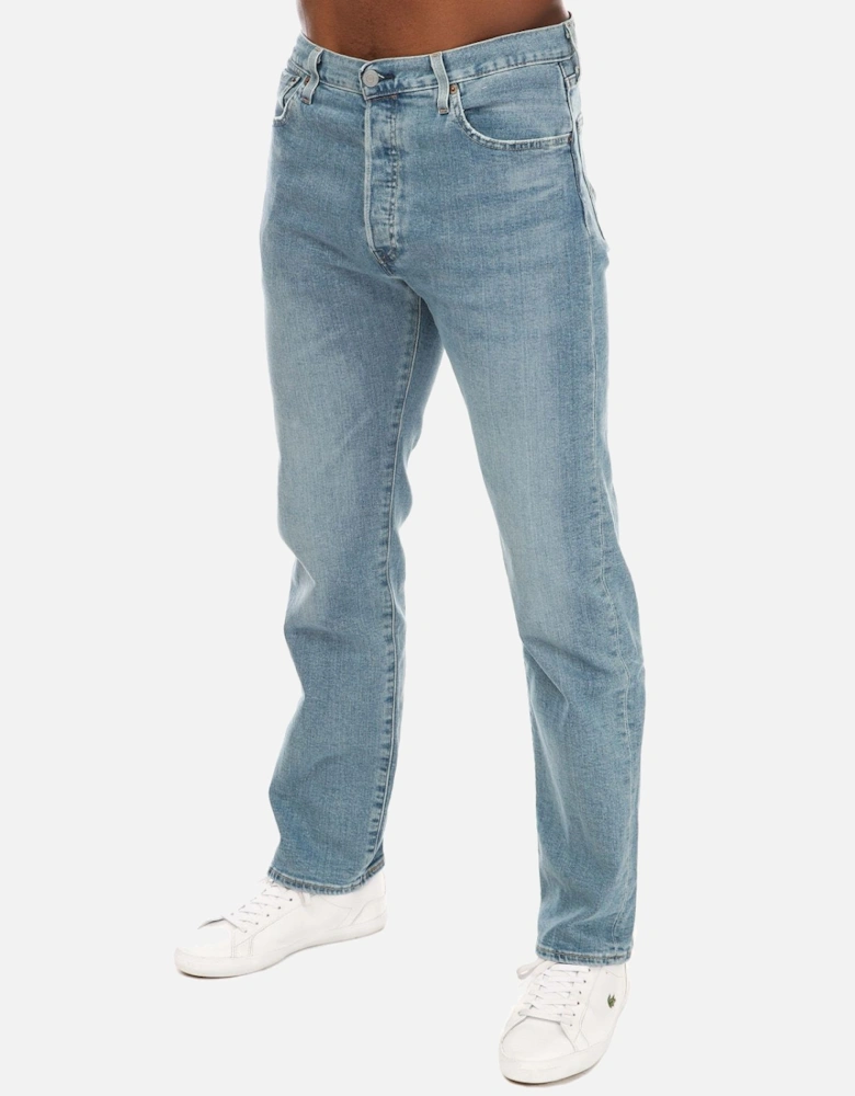 Mens 501 Original Bulldog Auburn Jeans