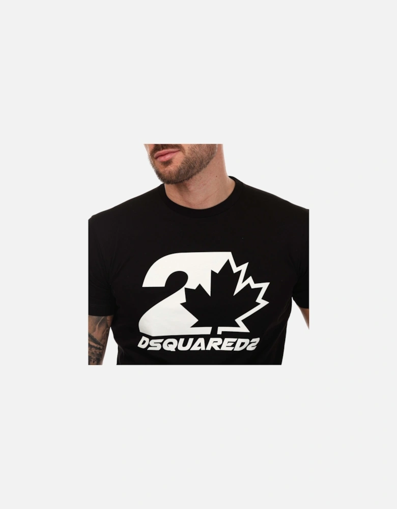 Mens Maple Leaf Logo T-Shirt