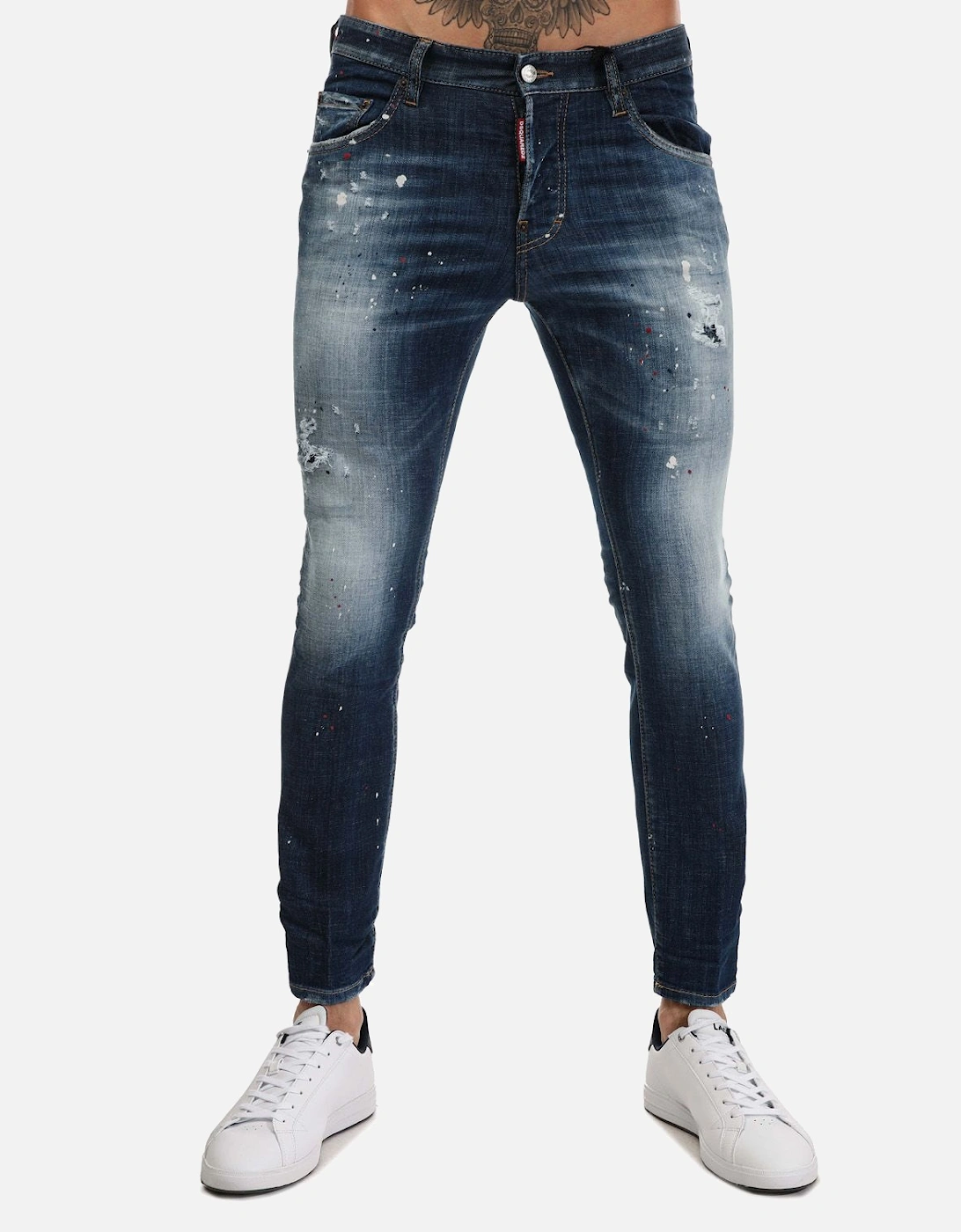 Mens Paint Jeans, 4 of 3