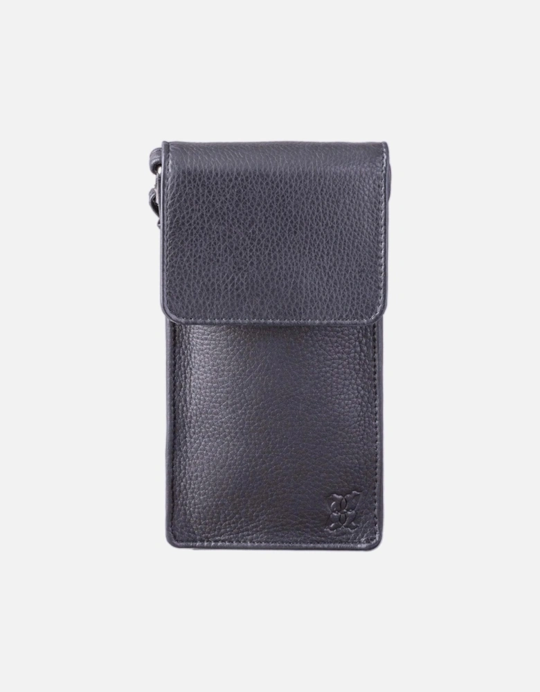 Bowness Leather Crossbody Phone Pouch