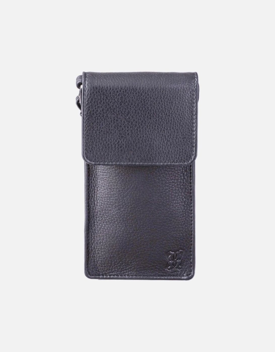Bowness Leather Crossbody Phone Pouch, 5 of 4