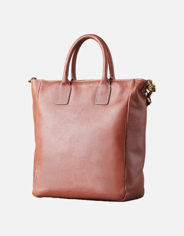 Torver Leather Crossbody Tote Bag