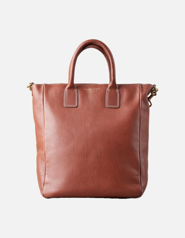 Torver Leather Crossbody Tote Bag