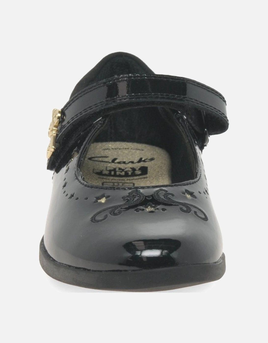 Lock Magic K Girls School Shoes