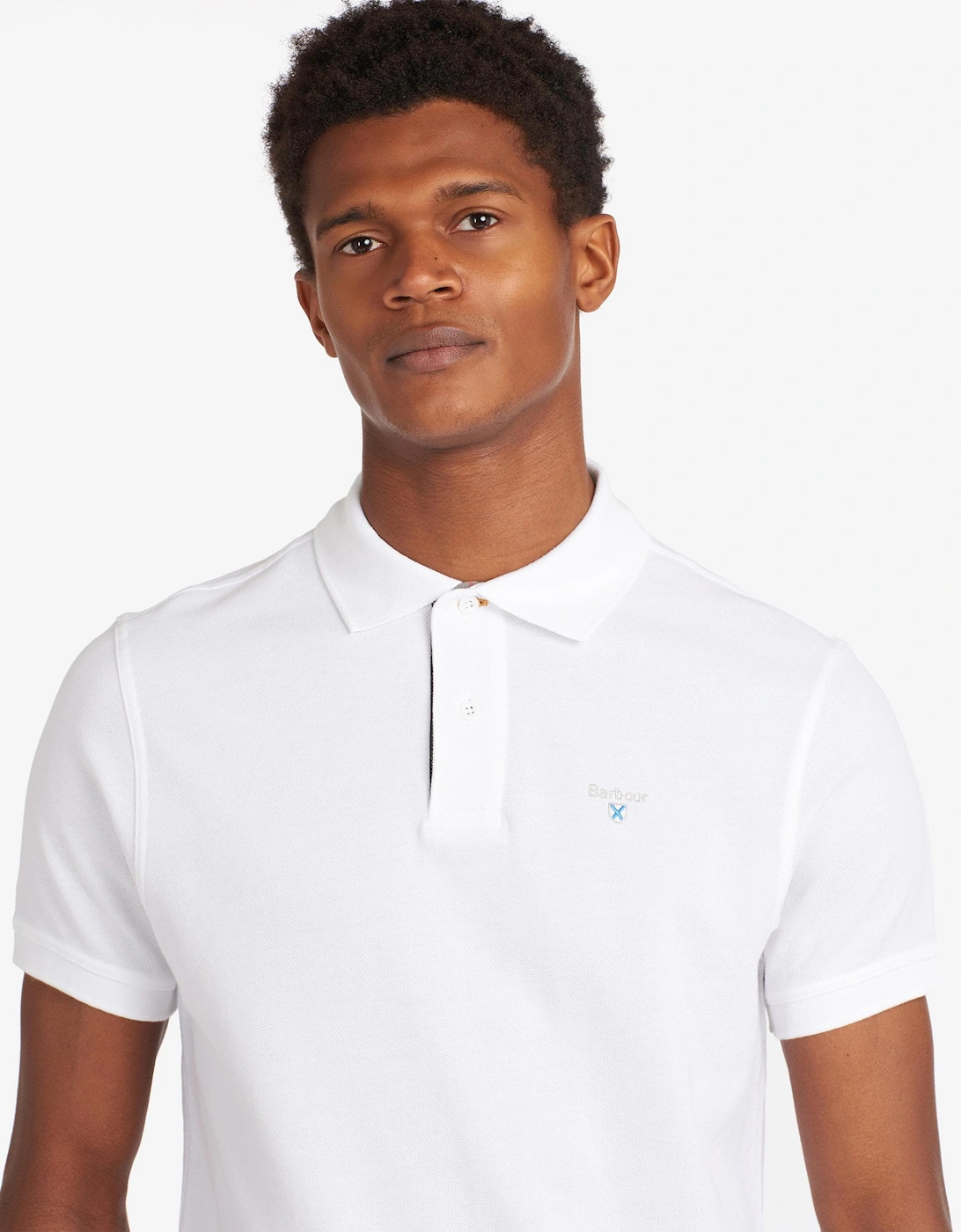 Tartan Pique Mens Polo