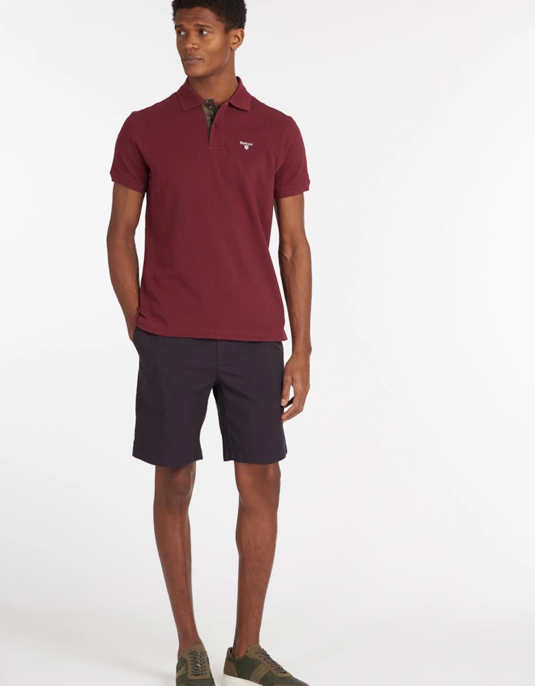 Tartan Pique Mens Polo