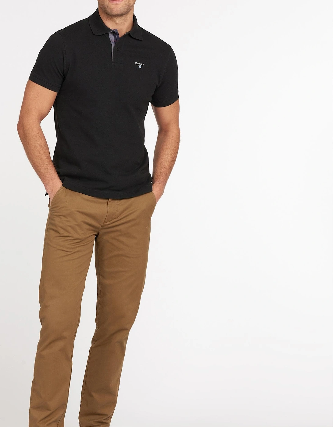 Tartan Pique Mens Polo