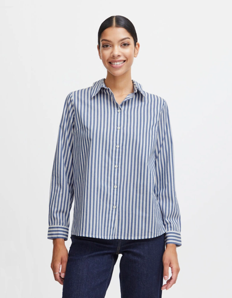 B Young Women's Byhetila Shirt True Navy Mix