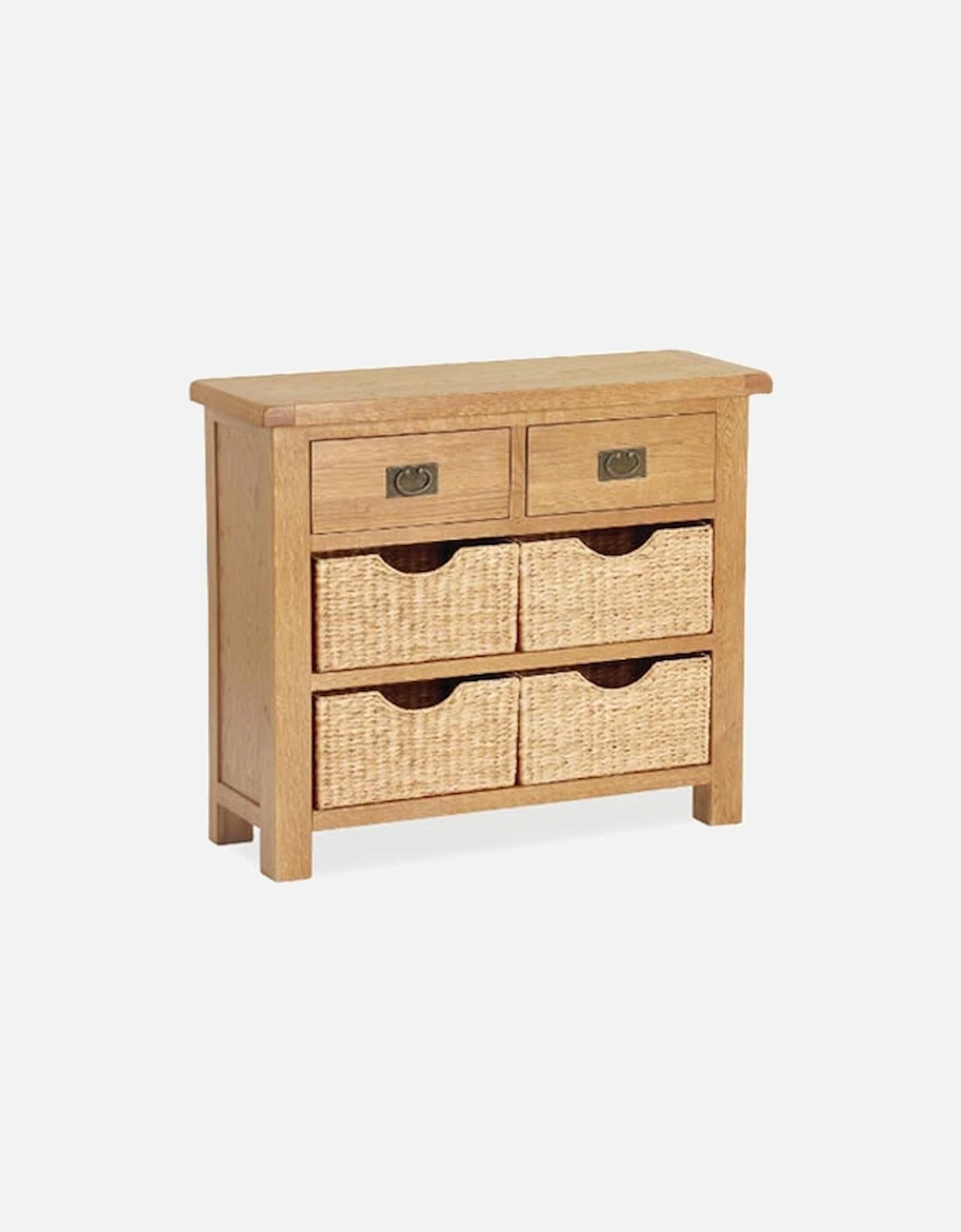 Salisbury Small Sideboard 2 Drawer With Baskets, 3 of 2