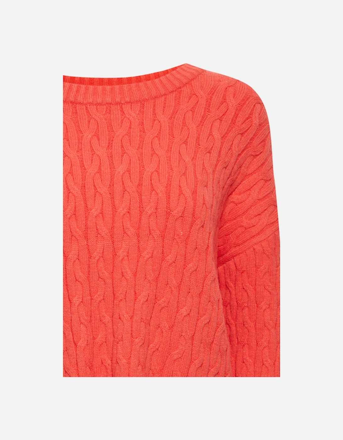 B Young Women's Bymanina Cable Jumper Cayenne