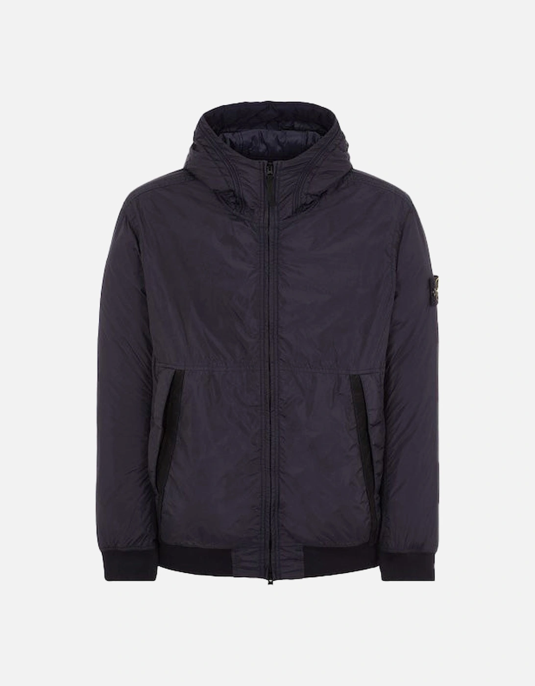 Compass-Patch Zip-Up Bomber Jacket Navy, 3 of 2