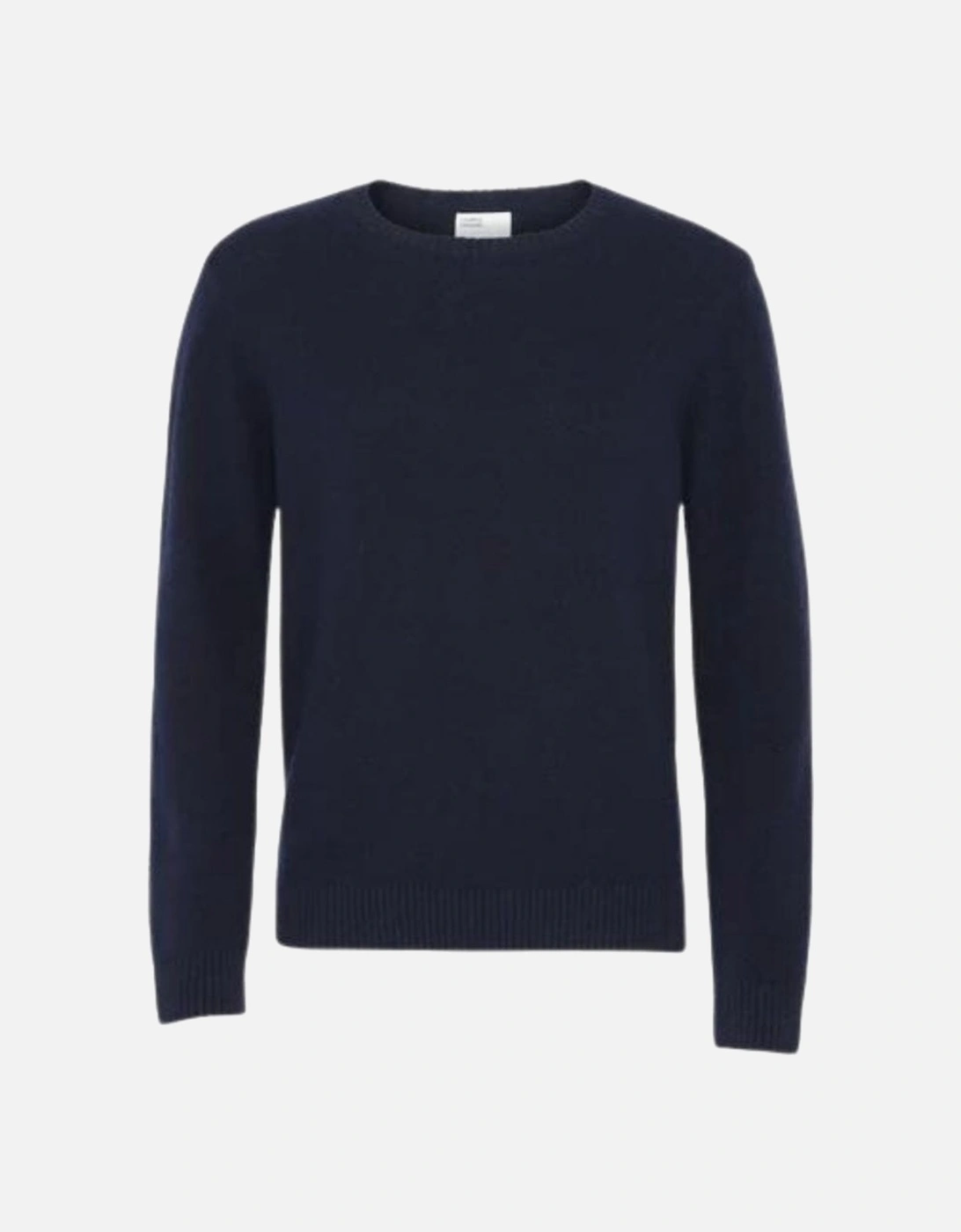 Classic Merino Wool Knitted Jumper - Navy Blue, 3 of 2
