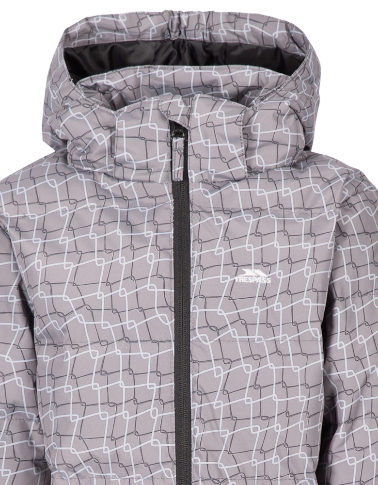 Girls Combine Padded Jacket